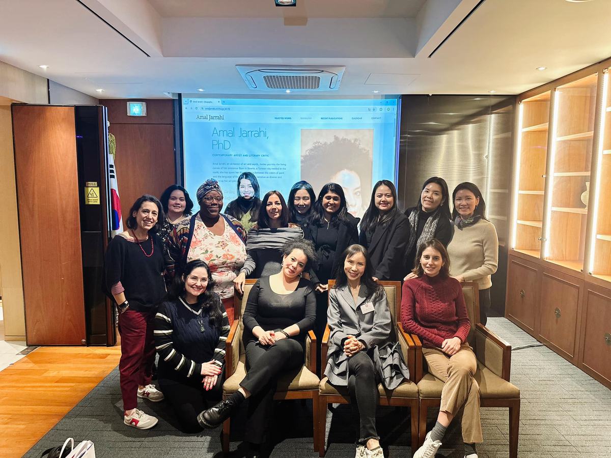 Moments from the SIWA Speaker Series—sharing, dialogue, and intercultural exchange.